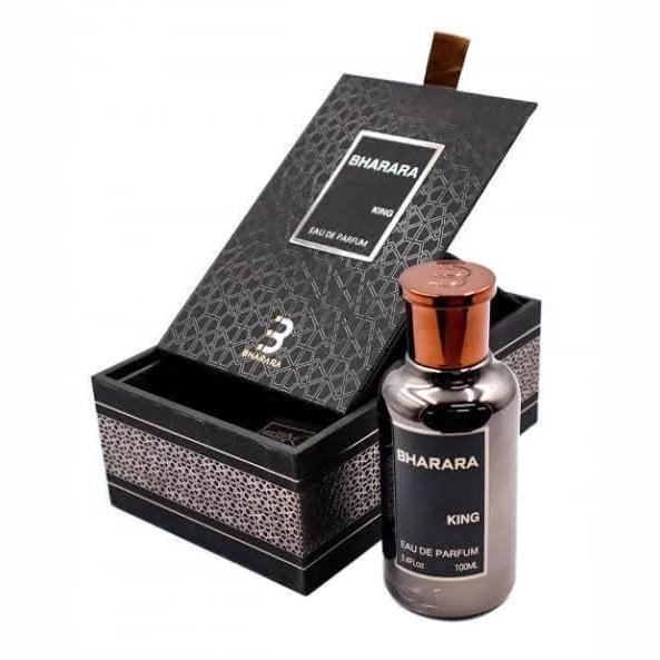 Bharara King For Men Parfum, Long Lasting Woody Cologne, 100ml Eau De Parfum for Daily & Business Use less