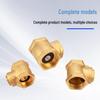 Durable Brass Horizontal Check Valve - Anti-Backflow, Fully Automatic, 6 Points for Tanks and Pipes