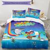 3 шт. Постельное белье Zig & Sharko Комплект включает 1 пододеяльник и 2 наволочки, Мягкий и удобный для всех сезонов.
