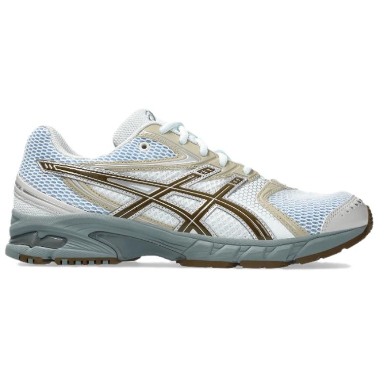 Asics GEL DS TRAINER 14 Износостойкие Низкие Повседневные Кроссовки для Бега Унисекс Синие Коричневые Белые Кроссовки 1203A607-401