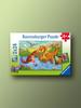 Счастливый Динозаврик, Пазл 2x24 детали, Ravensburger, Возраст 4+