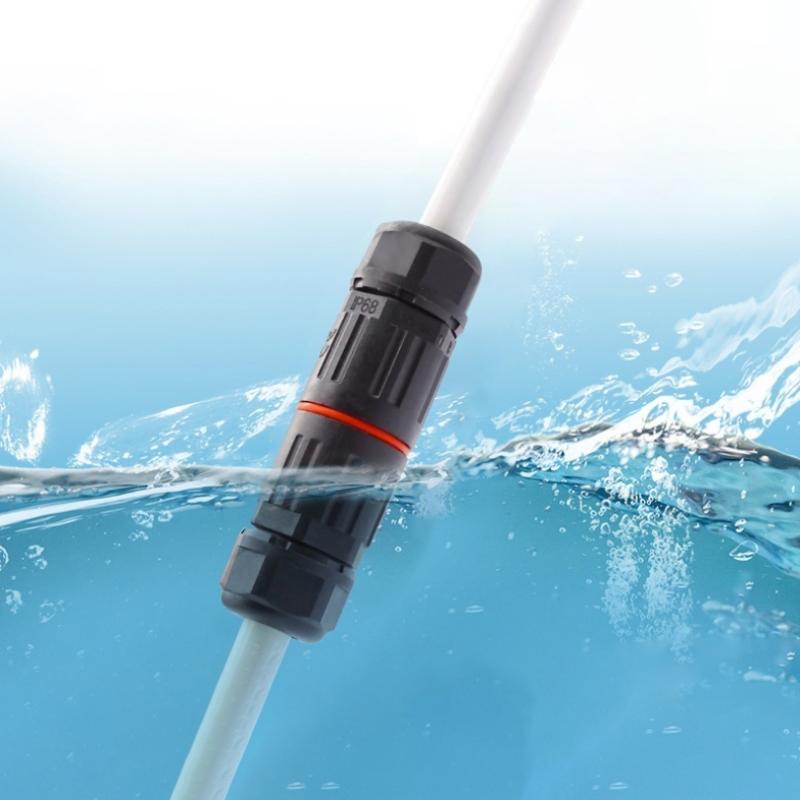 Outdoor IP68 Waterproof Cable Connector Perfect for 2-3 Core Projects and Installations