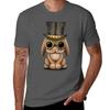 Steampunk Baby Bunny Rabbit Tshirt T Shirt Unisex Plain Tshirt
