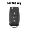 Для Volkswagen Tiguan Touran Skoda Fabia Octavia Superb Seat Leon Toledo Altea Ibiza смарт-брелок с дистанционным управлением чехол с 3 кнопками