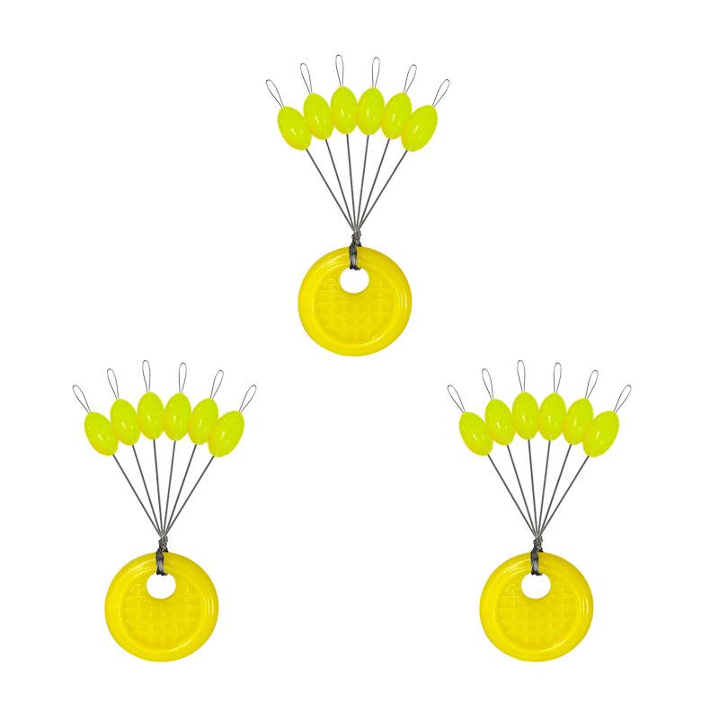 Светящиеся силиконовые космические бобы: Большие оливковые стопоры для рыбалки в море и для якорей дальнего заброса.