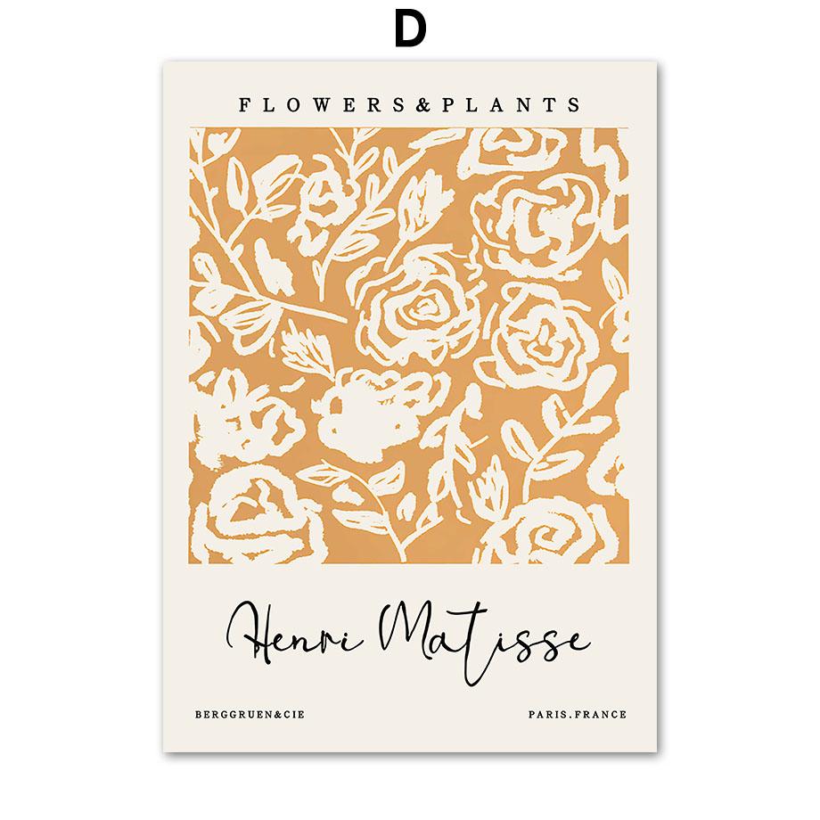 Синий цветочный рынок, Анри Матисс, постеры, принты, абстрактная настенная художественная галерея, холст, картина, скандинавская картина для декора гостиной