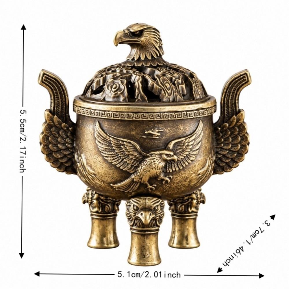 Hollow Out Incense Burner Animal Figurine Incense Accessories Aromatherapy Tool Desktop Ornament