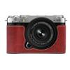 For Fujifilm BEADY FUJIFILM XM5 Exclusive Hand Grip Case Xm5 PU Leather Leather Hand Grip Red X-M5 X-m5