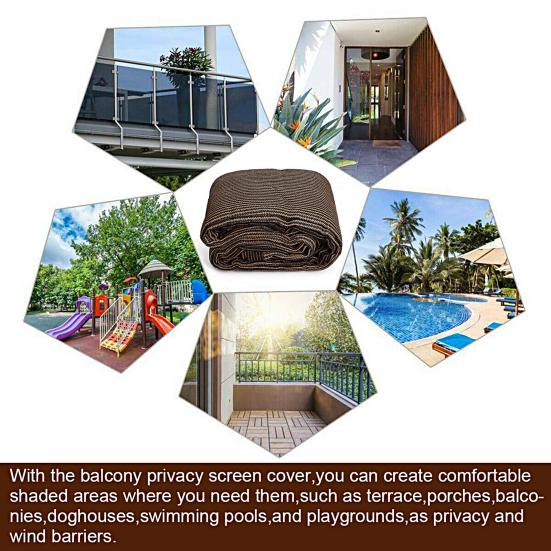 Солнцезащитный солнцезащитный чехол, влагостойкий полиэтилен, легко повреждается, солнцезащитная сетка, принадлежности для балкона
