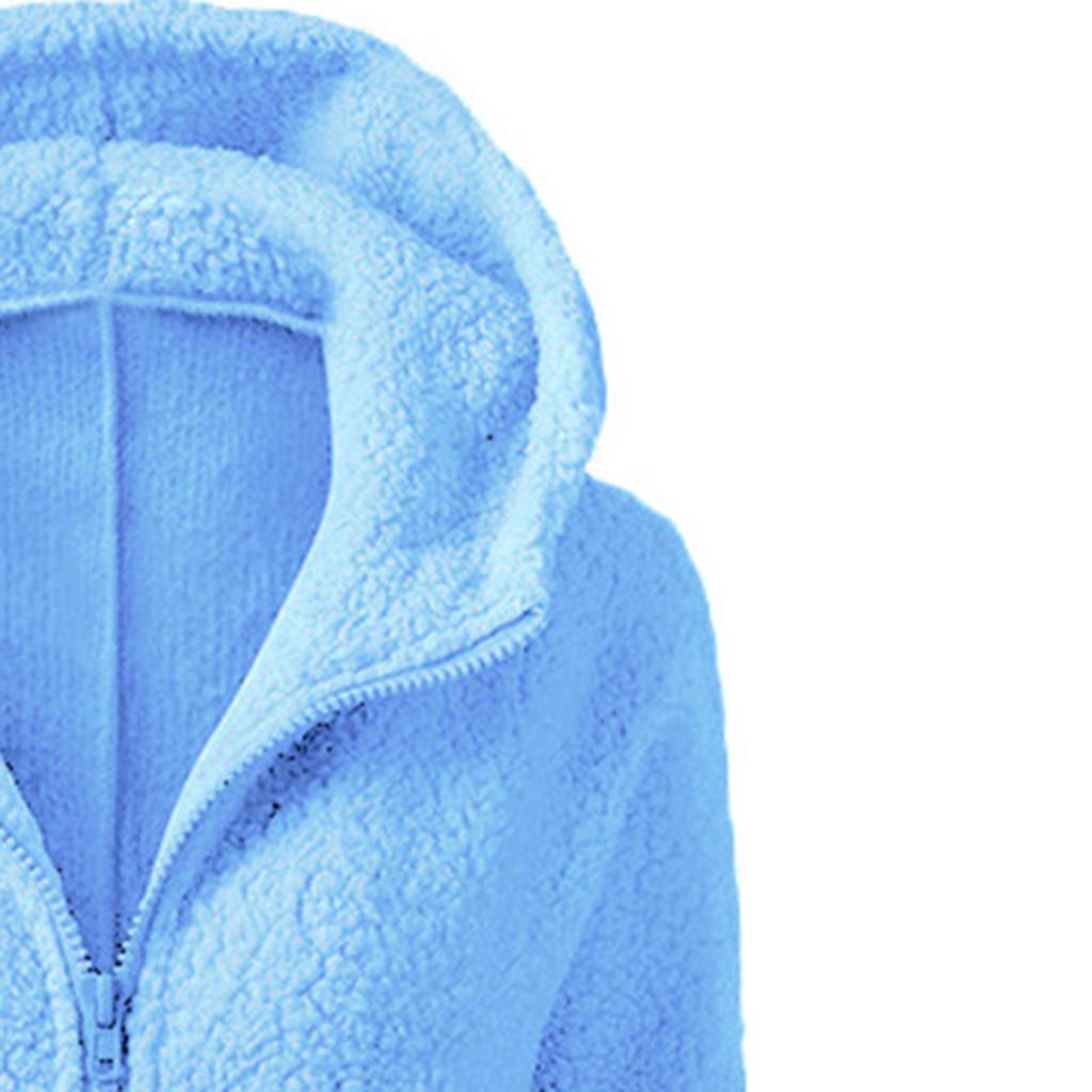 Женский свитер с капюшоном, зимнее теплое шерстяное пальто на молнии, хлопковое пальто, верхняя одежда