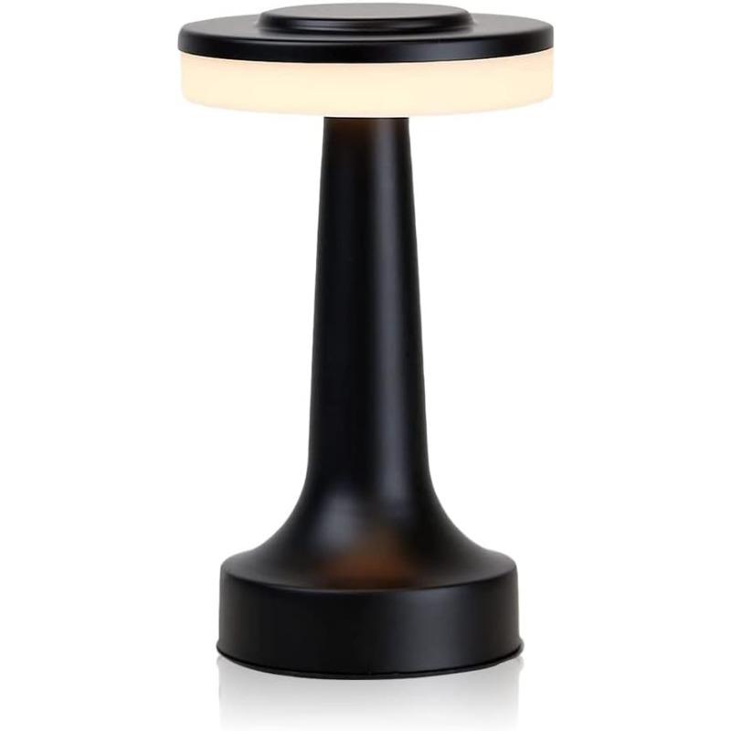 Portable LED Table Lamp with Touch Sensor, Rechargeable Battery Lasts Hours, For Kids' Bedrooms and Nightstand Table Lamps