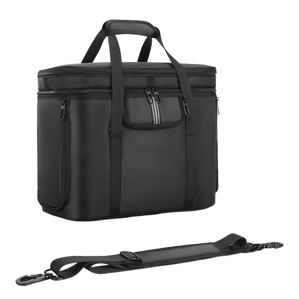 Carrying Case Storage Case Waterproof Protective Case Dustproof Anti-drop with Shoulder Strap & Handle for Ecoflow Delta 3 Plus