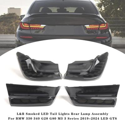 L&R дымчатые светодиодные задние фонари задний фонарь в сборе для BMW 330 340 G20 G80 M3 3