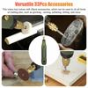 Mini  Engraver Electric Cordless Mini Drill Grinder  USB Charging Engraving Pen Kit with 33 Accessories