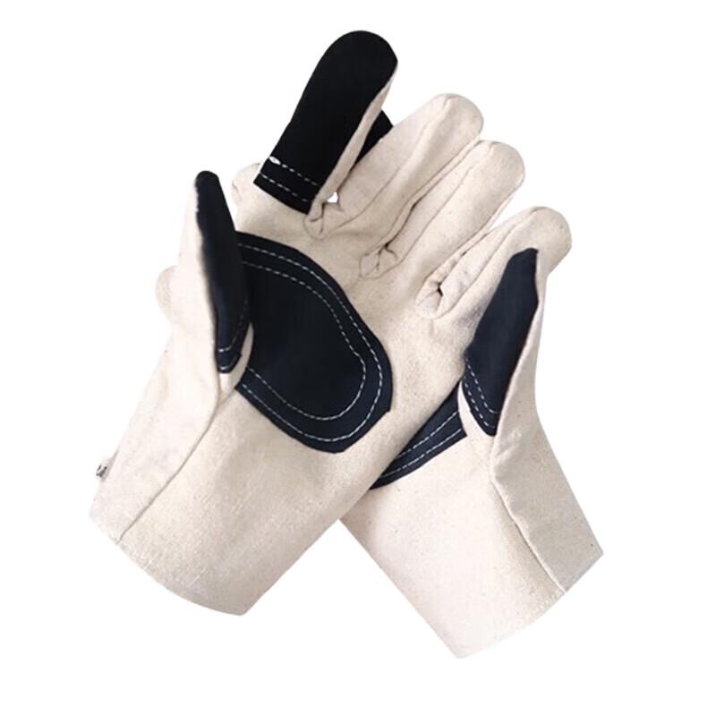 Laogong White Canvas Work Gloves