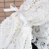 Свободные сексуальные кружевные блузки для женщин с полым дизайном, с длинным рукавом, модные, для повседневной носки