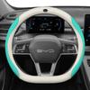 Кожаный чехол на руль автомобиля для BYD SEAL U E2 TAN Shark KING Seagull Atto 4 HAN 2024 2025 Автоаксессуары
