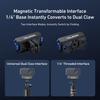 Для DJI Osmo Nano TELESIN Магнитная Быстросъемная Зарядная База Перезаряжаемый Адаптер Крепление