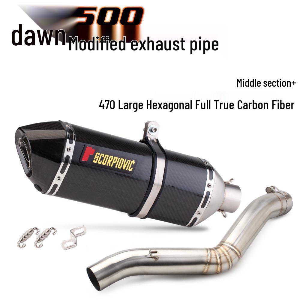 Xiao 500 Exhaust Mid-Section Connector: Non-Destructive, Direct Install