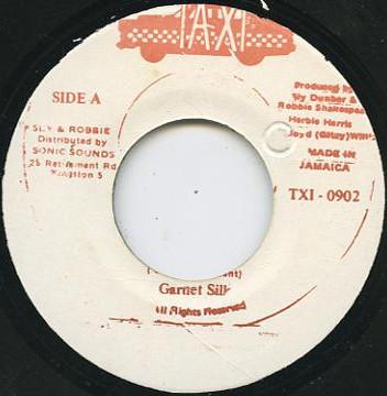 7inch Record GARNETT SILK - Green Line TAX0902 Taxi 1993 Jamaica Reggae, Ska & Dub Used