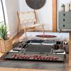 Peterbilt Heavy Trucks Personalized Text Floor Rug Office Rug Perfect for Balcony Entryway Dining Room Study room Antislip Carpet Decorate Offices