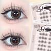 Wispy Adhesive False Eyelashes DIY False Eyelash Clusters Self-adhesive Lash Clusters Women