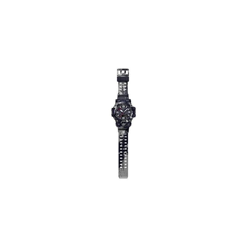 Casio Серия G-SHOCK Мировое время Пыле- и грязезащищенная конструкция Стандартный радиоволновой приемник Солнечный кварцевый механизм Ремешок из смолы GWG-2000TLC-1AJR