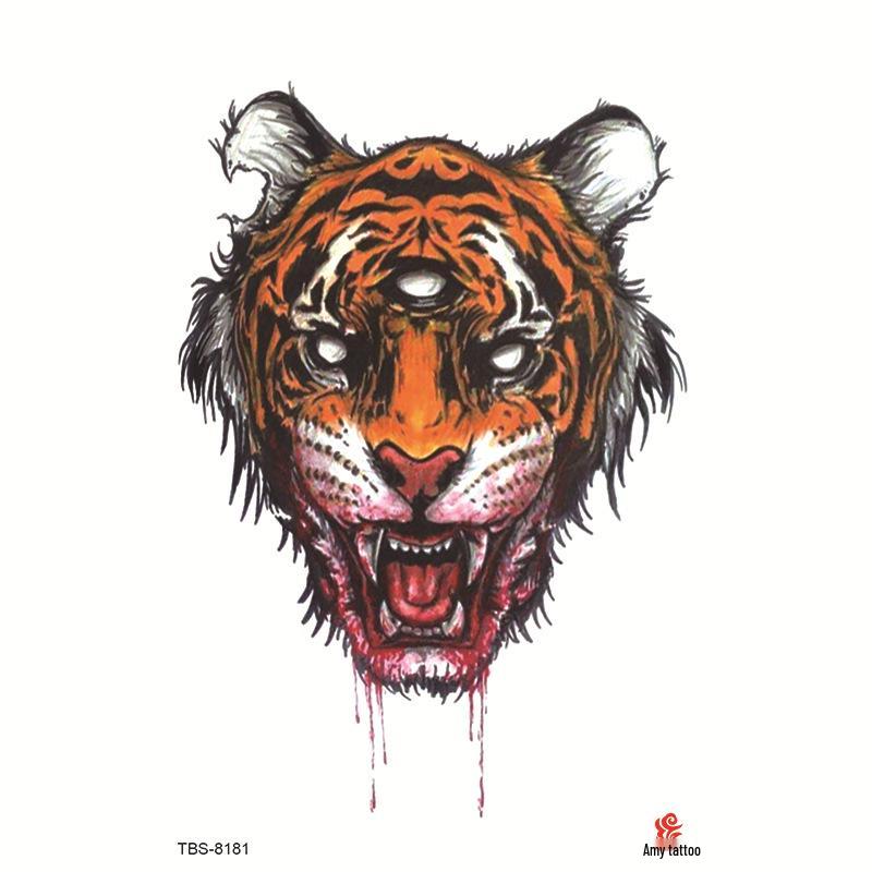 Водонепроницаемый набор тату-наклеек на всю руку с тотемными символами