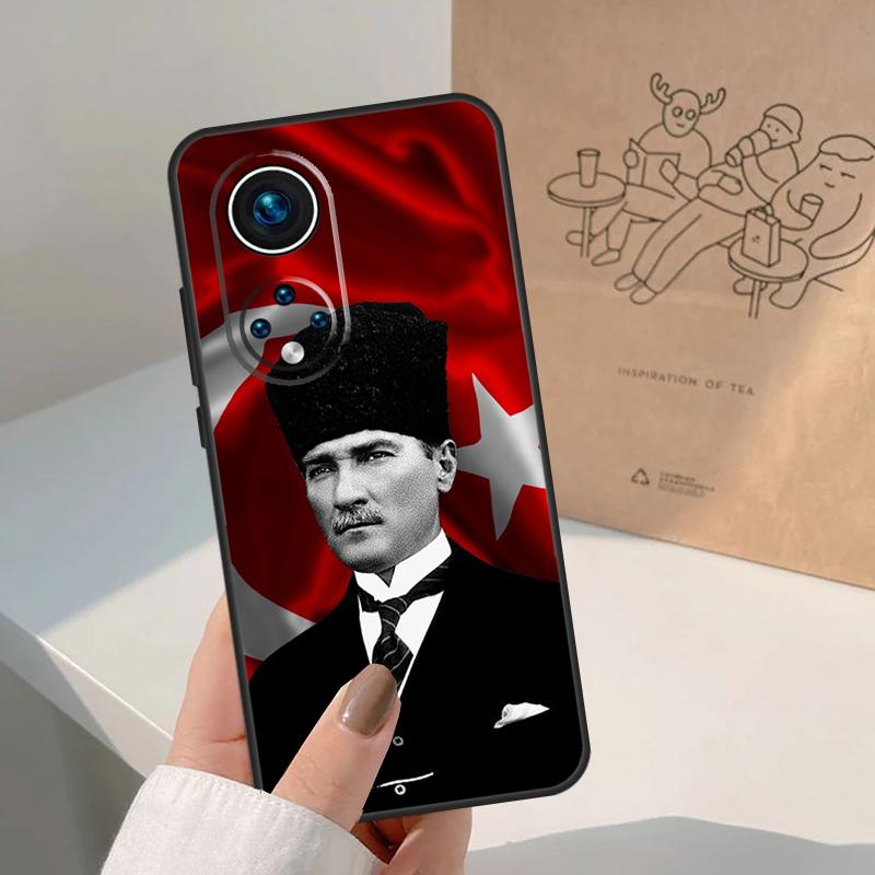 Турция Мустафа Кемаль Ататюрк Для Honor Magic 7 Lite 5 6 8 Pro Чехол Для Honor 400 200 90 70 50 X8c X8b X9a X9b X9c X9d Win