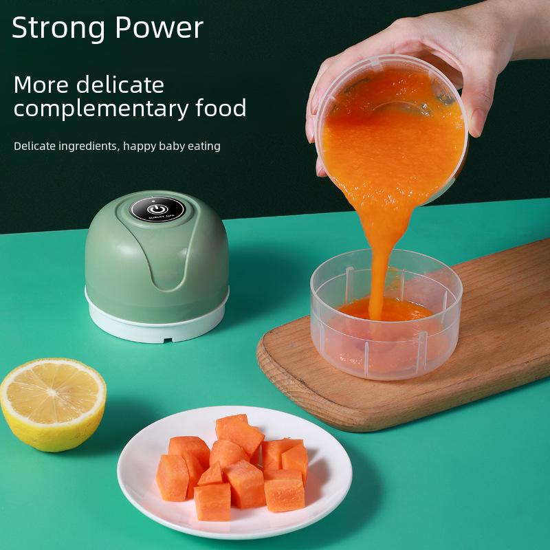 Детский кухонный комбайн: Многофункциональный электрический блендер и мини-измельчитель