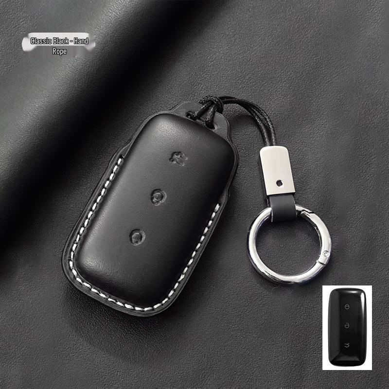 Чехол для ключа Geely Galaxy E5: Натуральная кожа для Starship 7emi/L6 Dragon Soaring/L7/e8.