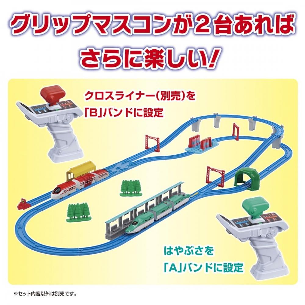 TAKARA TOMY Plarail You Drive Grip Mascon E5 Series Shinkansen Hayabusa Train Toy для мальчиков от 3 лет и старше