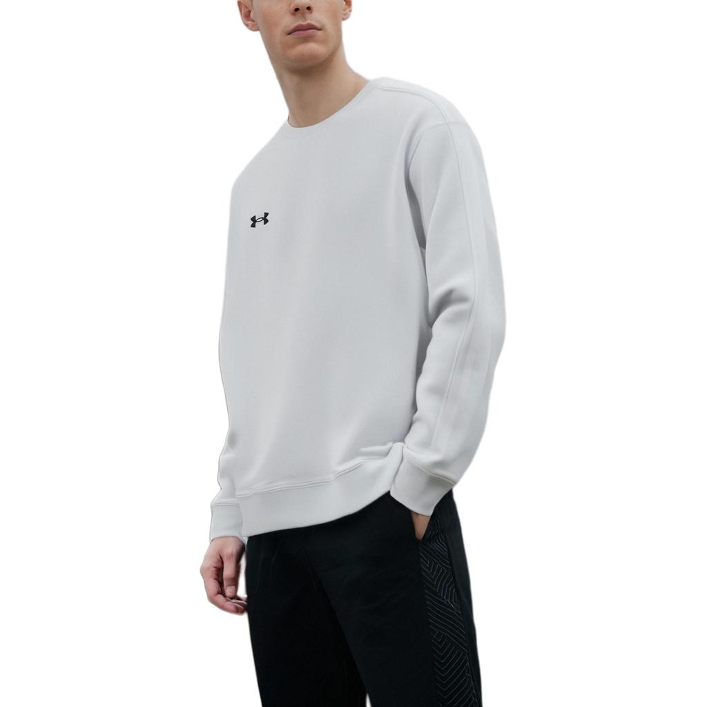 Under Armour Толстовки Мужские Белые С Круглым Вырезом Умеренные Обычные 24600304-100