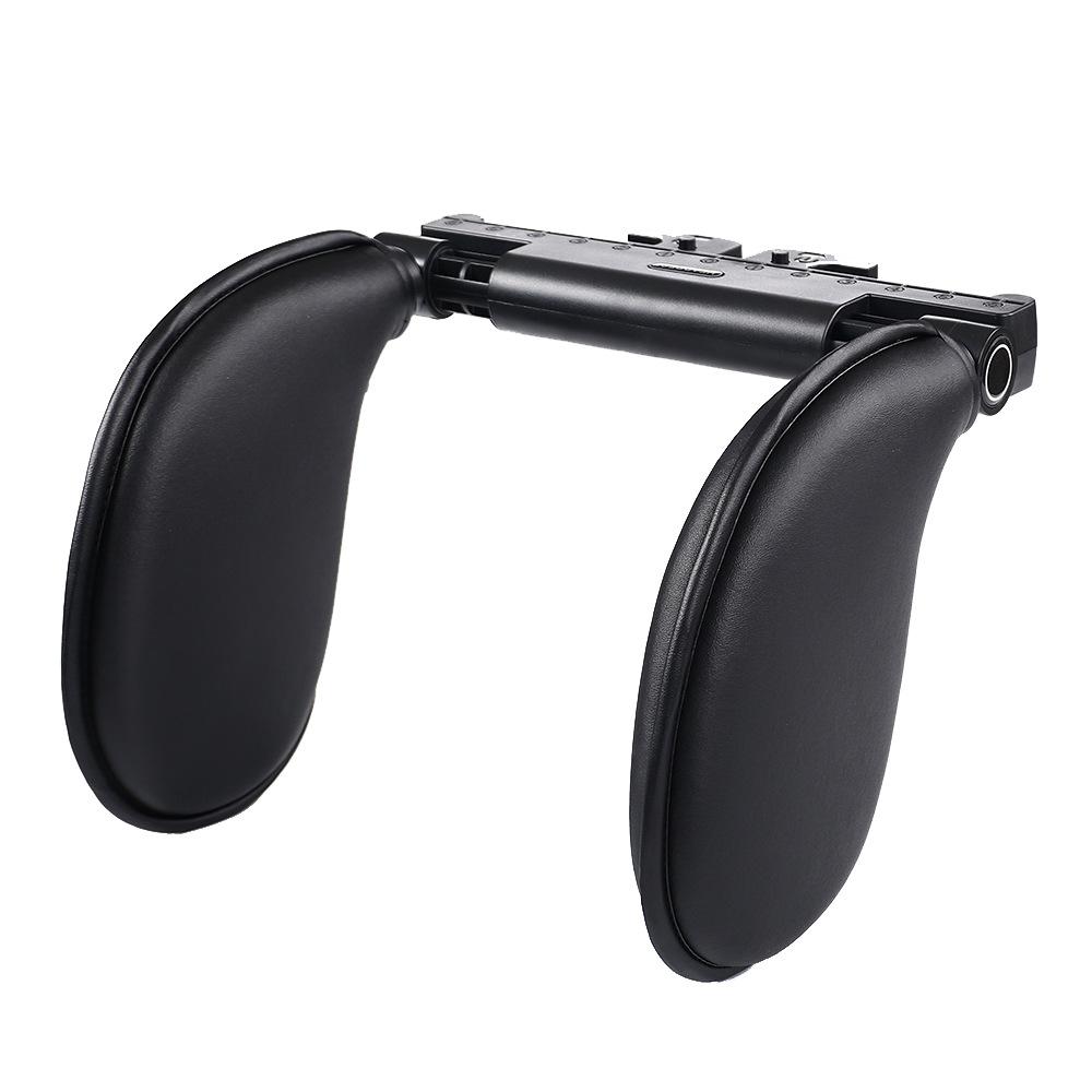 Подушка подголовника автомобиля, Регулируемая подушка для поддержки головы и шеи, Дорожные подушки для сна в автомобиле, Подходит только для подголовника автомобильного сиденья