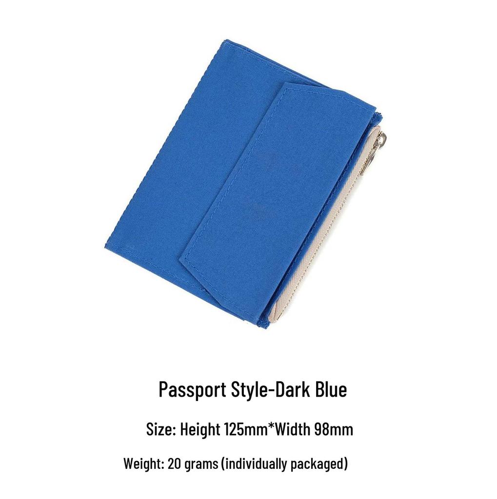 Оригинальный блокнот путешественника с бумажным тканевым карманом на молнии