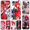 Black Tpu Case For Xiaomi POCO M4 5G M5 M5S 4G Phone Back Cover Spduak High School Rias Gremory