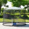 Patio Umbrella Net Mesh and Parasol Adjustable Umbrella, Feet Shade