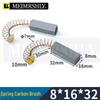 Durable Graphite Carbon Brush 8x12x20 for Treadmill DC Motor
