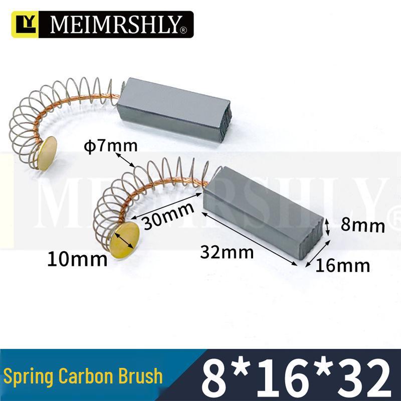 Durable Graphite Carbon Brush 8x12x20 for Treadmill DC Motor