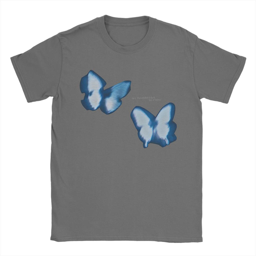 Butterfly Aitana T Shirt Men 100% Cotton Funny T-Shirts Crewneck Tee Shirt Short Sleeve Clothing Printing