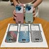 Сверкающий чехол с принтом леопарда для Samsung Z Flip 8 flip7 fe Galaxy Z Flip 7 6 5 Серебристый боковой зажим Защитная крышка