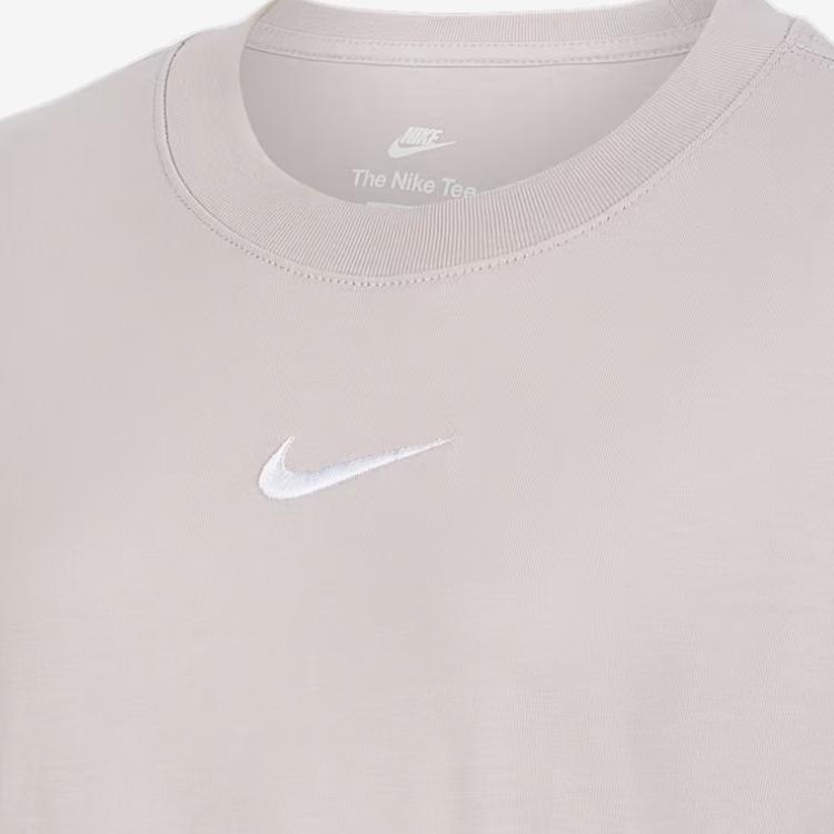 Nike Спортивная футболка Essential Простая Универсальная Модная С коротким рукавом Детские топы FZ5539-019