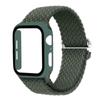 Стеклянный корпус плетеный ремешок Solo Loop для Apple Watch 45/44 41 40 мм 42 мм 38 мм эластичный браслет для Iwatch Series 8 Se 7 6 5 4 3