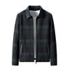 Coat Men's Autumn and Winter Loose Versatile Jacket Casual Business Top Middle-aged Dad Men's Jacket