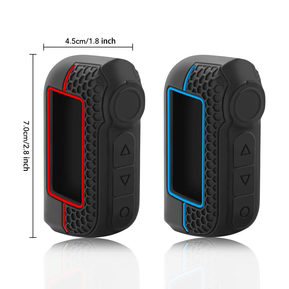 A93 силиконовый чехол для ключа Starline A93 A63 A39 A36 A66 A96 двухсторонний передатчик автомобильной сигнализации брелок ЖК-пульт дистанционного управления Защитный чехол