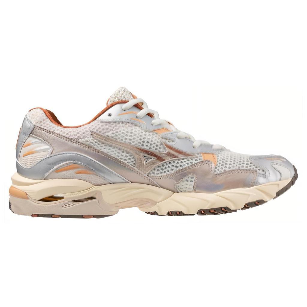 Mizuno Кроссовки унисекс Wave Rider 10 Shifting Sand Snow White Кремовые D1GA243102