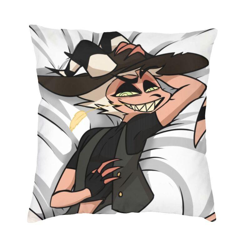 Современный чехол для диванной подушки Hazbin Alastor Buddy, мягкий чехол для подушки в стиле аниме, декоративная наволочка для дома