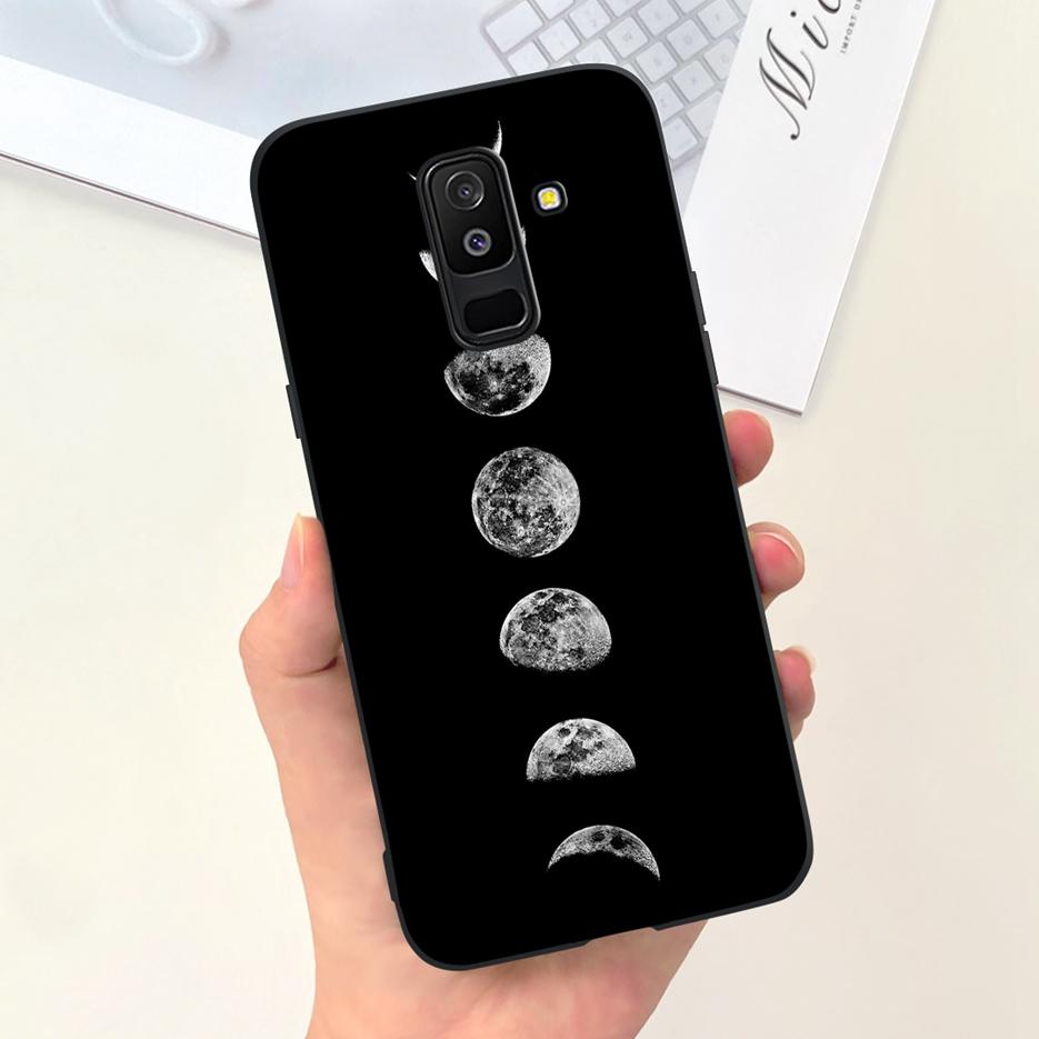 Чехол для Samsung Galaxy J8 2018 SM-J810F, милый модный мультяшный чехол 6,0 дюйма, мягкий силиконовый ТПУ корпус для чехла телефона Samsung J8 J810F