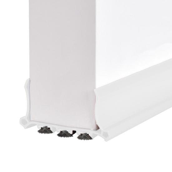 1М Уплотнительная лента для низа двери Подметание под дверью Уплотнитель от непогоды Свето-шумоизоляция Пылезащита Ветрозащита Стопор для двери Лента-заполнитель зазора под дверью