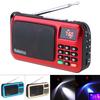 Portable TF Card USB Mini FM Elder Radio Speaker with LCD Display Subwoofer MP3 Music Player